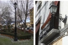 Antiguas farolas Eras