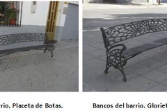 Bancos Placeta de Botas y Paco Rabal